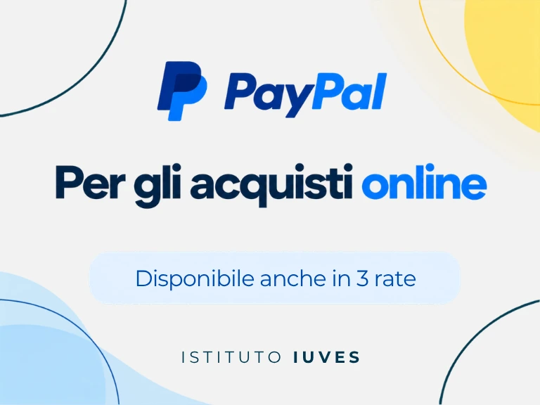 PayPal per gli acquisti online sul sito di Istituto IUVES